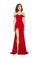 Sleeveless Sweetheart Silky Satin Red Long Formal Dress