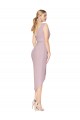Sleeveless Sweetheart Chiffon Primrose Cocktail Length High Low Formal Dress